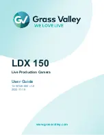 Предварительный просмотр 1 страницы GRASS VALLEY LDX 150 User Manual