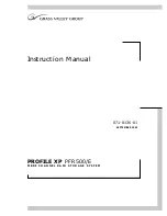 GRASS VALLEY PROFILE XP PFR 500 Instruction Manual preview