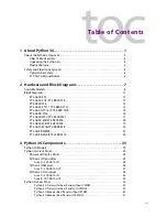 Preview for 3 page of GRASS VALLEY Python 3G User Manual