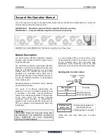 Preview for 3 page of GRASS VALLEY SHDSDA1 Operation Manuals