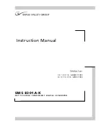 GRASS VALLEY SMS 8301A-K Instruction Manual preview