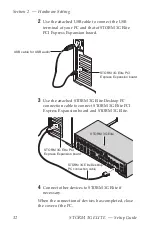 Preview for 32 page of GRASS VALLEY STORM 3G - SETUP GUIDE 09-2010 Setup Manual