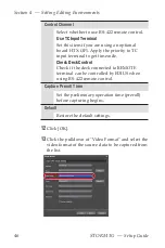 Preview for 46 page of GRASS VALLEY STORM 3G - Setup Manual