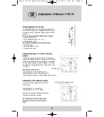 Предварительный просмотр 3 страницы GRASS Kinvaro T-70 Adjustment Instructions Manual