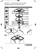 GRASS Quaturis 75 Assembly Instructions предпросмотр