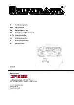 GRASS Ravanson SD-2030 User Manual preview