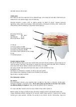 Preview for 3 page of GRASS Ravanson SD-2030 User Manual