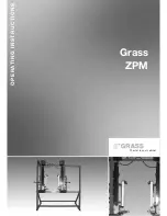 GRASS ZPM Operating Instructions Manual preview