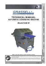 Preview for 3 page of Grasselli NAB M Technical Manual