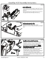 Preview for 4 page of GrassFlap 412T Assembly Instructions Manual