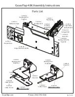 GrassFlap 41P70-6 Assembly Instructions Manual preview