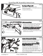 Предварительный просмотр 4 страницы GrassFlap 49K Assembly Instructions Manual