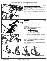 Предварительный просмотр 5 страницы GrassFlap 49K Assembly Instructions Manual