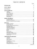 Preview for 3 page of Grasshopper 124V/48 Operator'S Manual