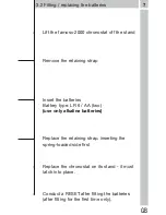 Preview for 13 page of Grasslin famoso 2000 Operating Instructions Manual