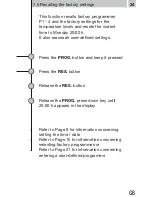 Preview for 67 page of Grasslin famoso 2000 Operating Instructions Manual