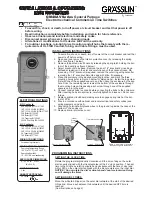 Grasslin GM40AV series Installation And Operating Instructions preview