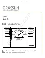 Grasslin QEG-2 Operating Manual preview