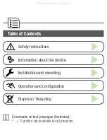 Preview for 2 page of Grasslin QEG-2 Operating Manual