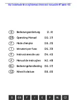 Предварительный просмотр 1 страницы Grasslin Talento 372 plus Operating Manual