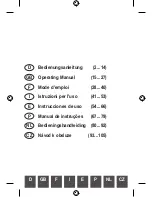 Grasslin Talento 791 plus Operating Manual preview