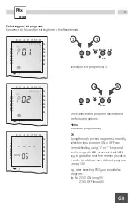 Предварительный просмотр 9 страницы Grasslin talento 800 Series Instruction Manual