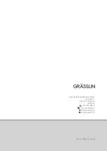 Preview for 110 page of Grasslin talento easy Operating Instructions Manual