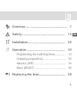 Preview for 5 page of Grasslin thermio eco C1B Operating Manual