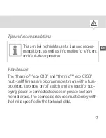 Preview for 17 page of Grasslin thermio eco C1B Operating Manual