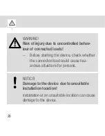 Preview for 20 page of Grasslin thermio eco C1B Operating Manual