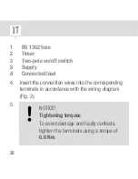 Preview for 32 page of Grasslin thermio eco C1B Operating Manual