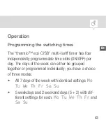 Preview for 43 page of Grasslin thermio eco C1B Operating Manual