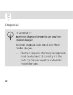 Preview for 62 page of Grasslin thermio eco C1B Operating Manual