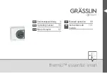 Предварительный просмотр 1 страницы Grasslin thermio essential smart Operating Manual