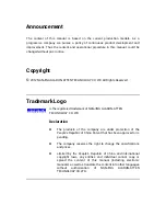 Preview for 2 page of GRATTEN GA1022CAL User Manual