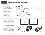 Preview for 3 page of Gratz Pilates INSTANT FULL CADILLAC CONVERSION Assembly Instructions Manual