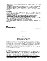 Предварительный просмотр 13 страницы GRAUPNER 9580 Mirage Instructions Manual