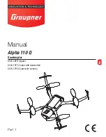 GRAUPNER Alpha 110 Q Manual preview