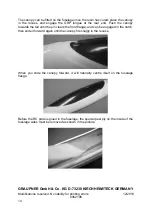 Preview for 14 page of GRAUPNER ALPINA 3001 ELEKTRO Instructions Manual