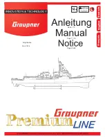 Предварительный просмотр 1 страницы GRAUPNER arligh burke User Manual