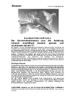 GRAUPNER harpoon II Building Instructions предпросмотр