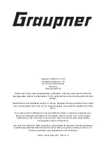 Preview for 20 page of GRAUPNER HoTT 2.4 VARIO Module 33601 Manual