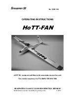 Предварительный просмотр 1 страницы GRAUPNER HoTT-FAN Operating Instructions Manual