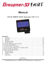 Предварительный просмотр 1 страницы GRAUPNER HoTT SMART-BOX Manual