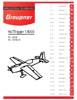 GRAUPNER HoTTrigger 1400S User Manual предпросмотр