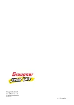 Предварительный просмотр 36 страницы GRAUPNER Junior Line Series Instruction Manual