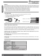 Preview for 12 page of GRAUPNER Low Rider Monster Truck 4WD Instruction Manual