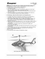 Preview for 14 page of GRAUPNER MICRO EC 135 indoor Instruction Manual