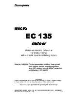 Preview for 19 page of GRAUPNER MICRO EC 135 indoor Instruction Manual