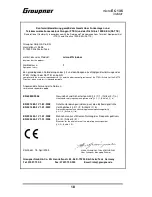 Preview for 36 page of GRAUPNER MICRO EC 135 indoor Instruction Manual